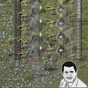 Когда друг позвал в свой первый мир в Factorio! #Shorts @sheremetick
