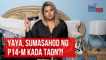 Yaya, sumasahod ng P14-M kada taon?! | GMA Integrated Newsfeed