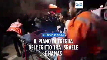 Download Video: Gaza: ancora morti nella Striscia, l'Egitto pronto a un piano per fermare la guerra