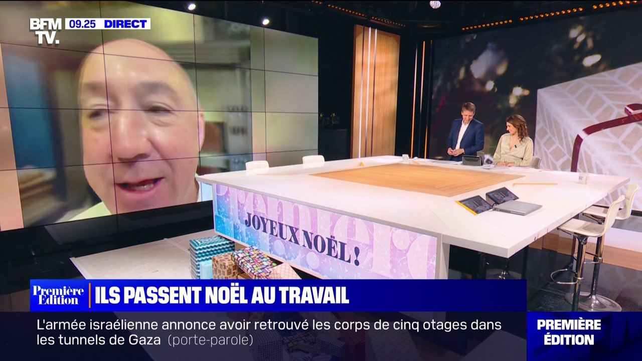 Antoine Delmontel, boulanger, passe Noël au travail: "La journée du 25 décembre, c'est une journée importante"