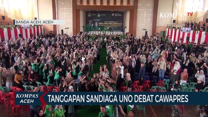 Sandiaga Uno Hadiri Acara Bincang Milenial di Banda Aceh