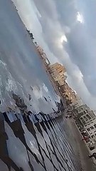 البحر والامواج فى هذه الايام/ waves in chistmas time