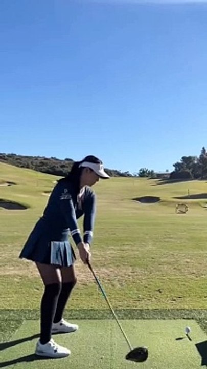 American Dream Let's Go! LPGA! Pro Kim Si-yeon’s driver shot!  아메리칸드림 Let's Go! LPGA! 김시연프로의 드라이버샷!