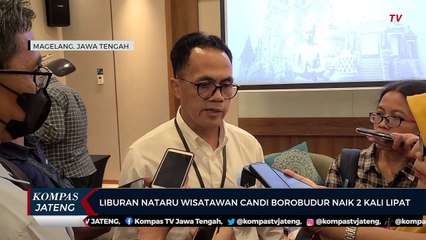 Liburan Nataru Wisatawan Candi Borobudur Naik Dua Kali Lipat