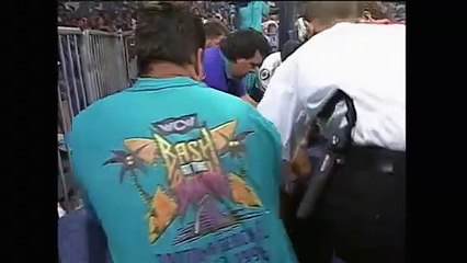 The Outsiders vs. Lex Luger, Sting & Randy Savage- WCW Bash at the Beach 1996