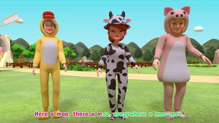 Old Macdonald Had A Farm - Family Wear Animal Costumes _ Super Sumo Nursery Rhymes & Kids Songs