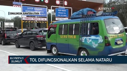 2 Ruas Tol Difungsionalkan Selama Libur Natal dan Tahun Baru