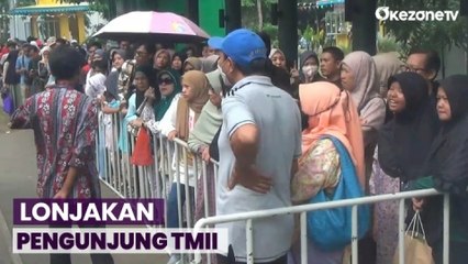 Lonjakan Pengunjung TMII, Pengelola Antisipasi Kantong Parkir Tambahan