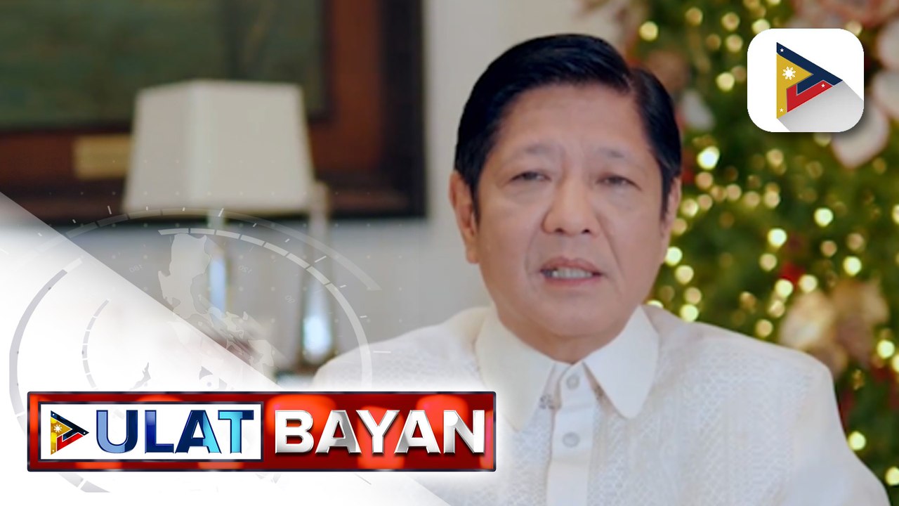 PBBM, hinimok ang mga Pilipino na alalahanin ang tunay na kahulugan ng Kapaskuhan