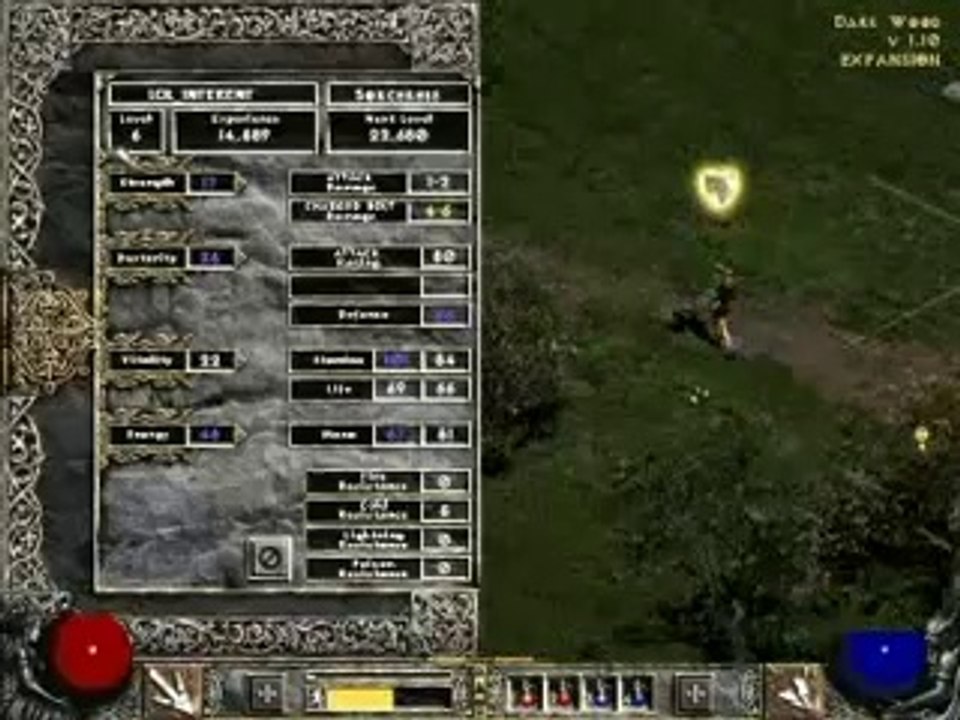 Retro Back Gameplay Of Diablo II Lord Of Destruction (PC)