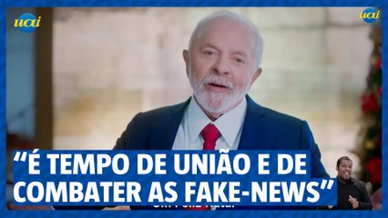Lula: "é tempo de união e de combater o discurso de ódio"