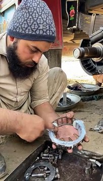 Wheel Bearing Greasing #wheel #grease #pakistanitrucks #ytshorts #shortsvideo