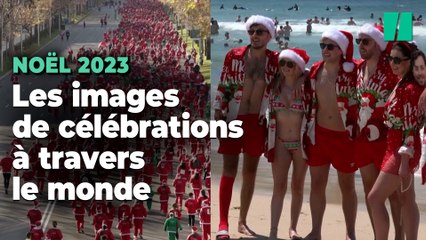 Les images de Noël 2023 à travers le monde