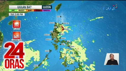 Ilang lugar sa bansa, halos buong araw na makakaranas ng pag-ulan | 24 Oras