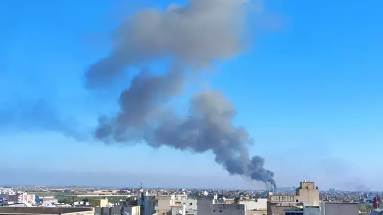 Kamışlı'da peş peşe patlama
