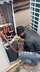 Samsung 4TR outdoor units coper piping