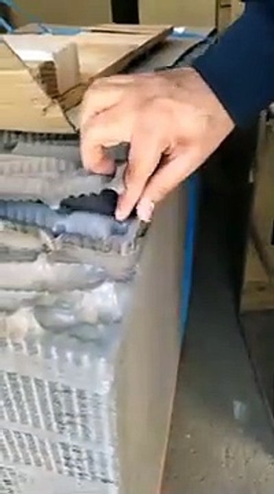 hvac cooling tower fins installation