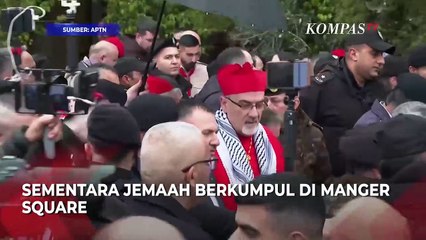 Suasana Hari Natal di Palestina, Asap Membumbung di Gaza hingga Bethlehem Batalkan Perayaan