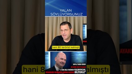 AKP GÖZÜMÜZÜN İÇİNE BAKA BAKAN YALAN SÖYLÜYORSUNUZ! #SHORTS