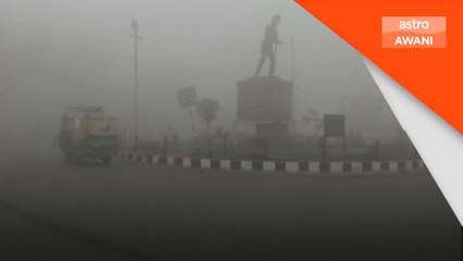 Jarak penglihatan Delhi jatuh kepada sifar meter