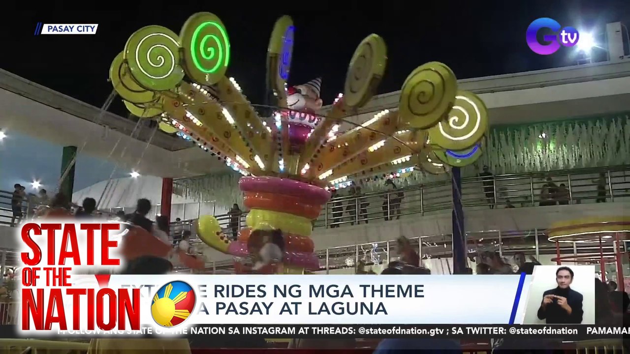 Extreme rides ng mga theme parks sa Pasay at Laguna | SONA