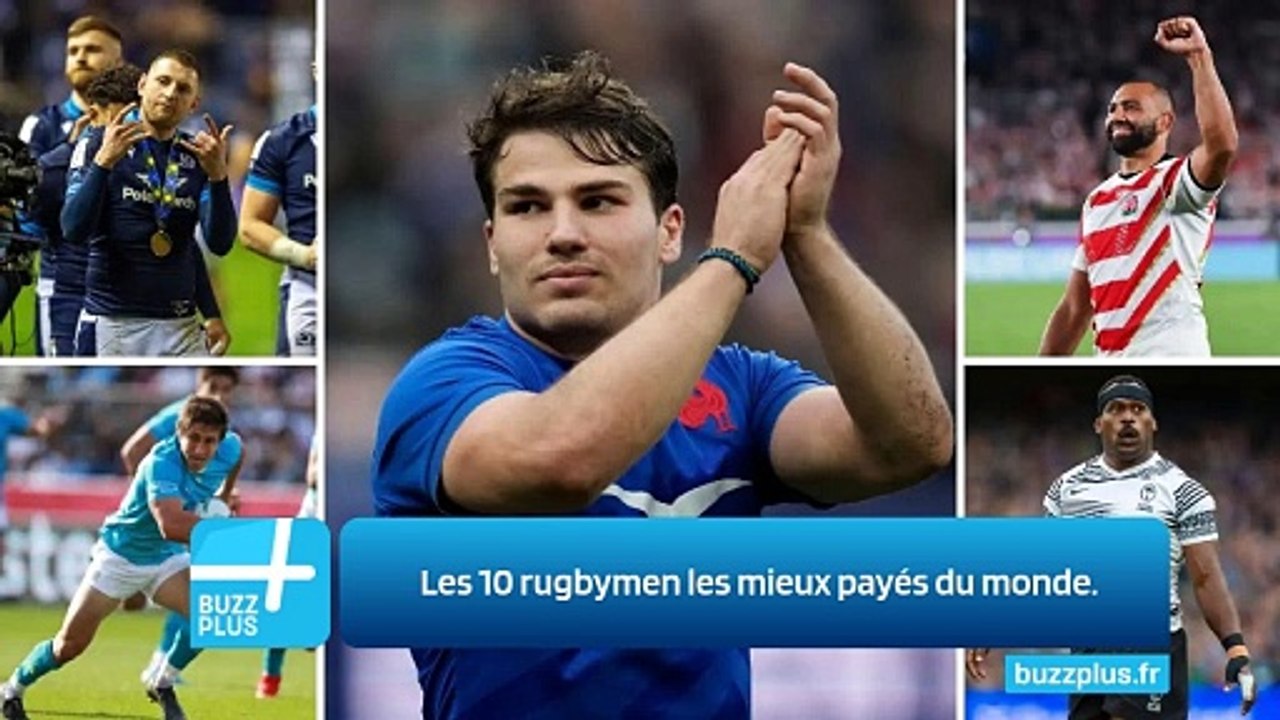 Les 10 rugbymen les mieux payés du monde.