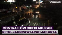 Petugas Kembali Berlakukan Contraflow di Tol Jagorawi Arah Jakarta, Ini Titiknya