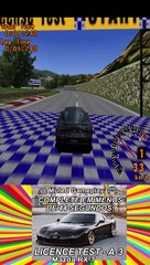 EU PASSEI ! Licence Test - A-3 Gran Turismo 1 (PSX) Mazda RX-7 #GranTurismo1 #PSX #RetroGaming #SimuladorDeCorrida #PlayStationClassic