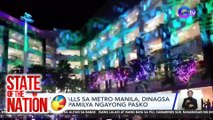 Ilang malls sa Metro Manila, dinagsa ng pami-pamilya ngayong pasko | SONA