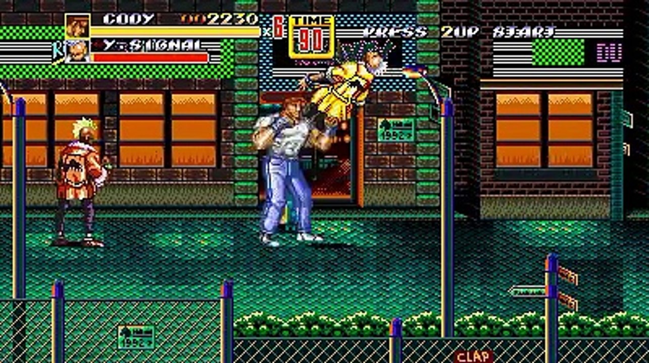 Streets of Rage 2 - Super Cody CPS1 (Hack)