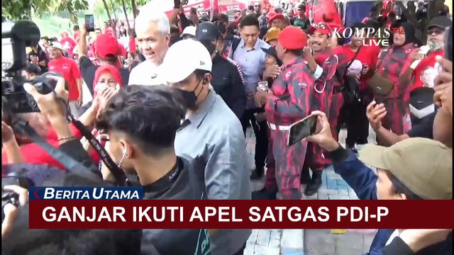 Pesan Ganjar untuk Satgas PDIP, Meminta Agar Program Ganjar-Mahfud Disampaikan dengan Baik