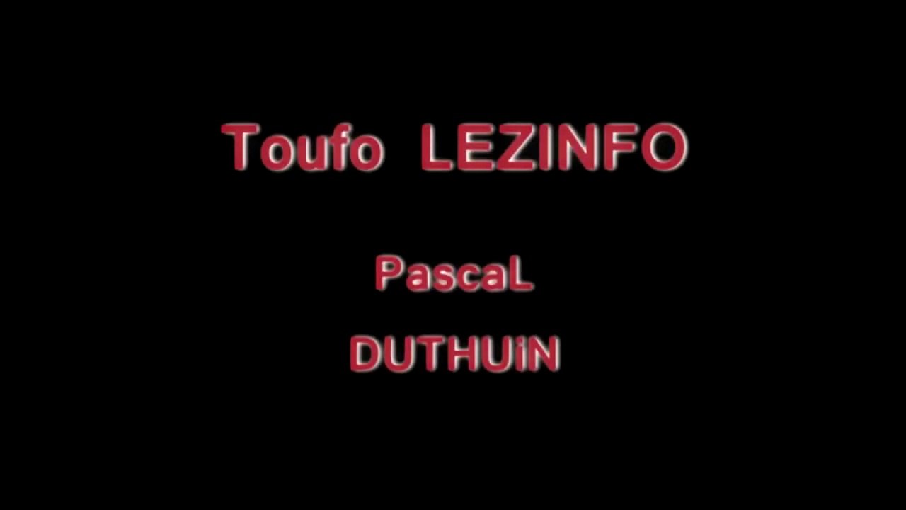 ◄ TOUFO LEZINFO 3 ► Parody sketch video series ♦ RONALD ALPHONSE, MICHEL MONTANARY, JEAN-JACQUES JAUFFRET, PHILIPPE BERODOT, DENIS DOMMEL, DAVID ACHKAR, HENRI DENICOURT, IOJIK, CHRISTOPHE FARNARIER, FLORENT JAKUBOWICZ, Pierre Ndjami Makanda, DAVID MEEKER
