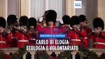 Re Carlo, nel discorso di Natale accento su volontariato e ecologia