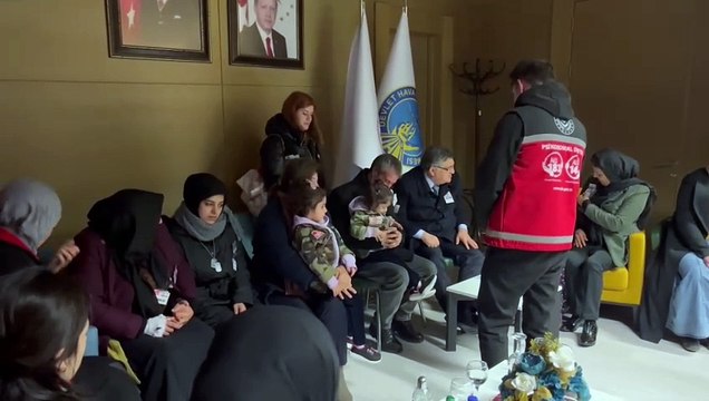 Sinoplu şehidin ailesi Sinop havalimanında