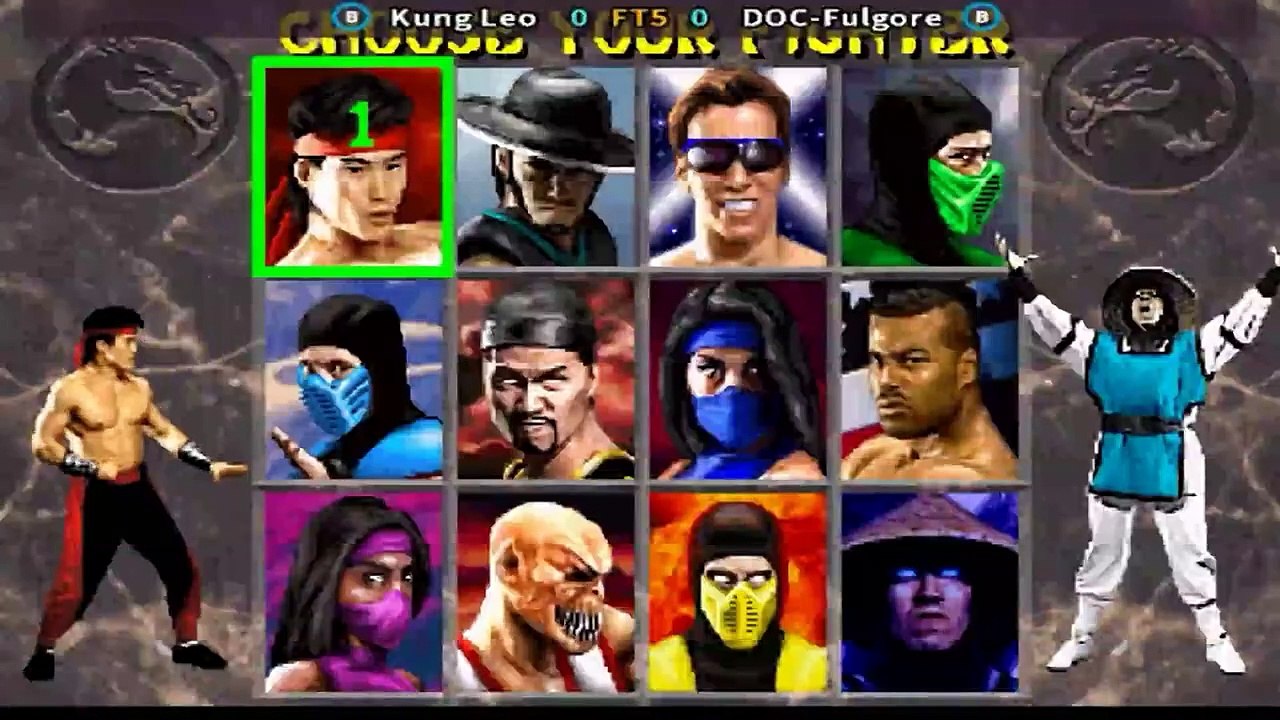 Kung Leo vs DOC-Fulgore - MK2 - FT5