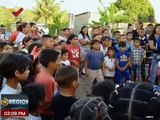 Niños de Turmero, mcpio. Sifontes disfrutaron de colchones inflables por la Fundación Social 3R