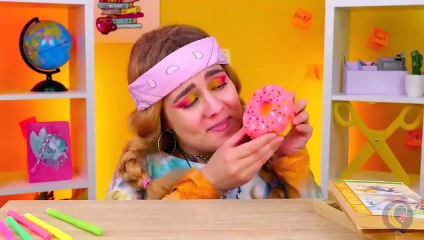 Mean Girl Vs Nice Girl! How To Make Diy Squishy And Fidgets For Free