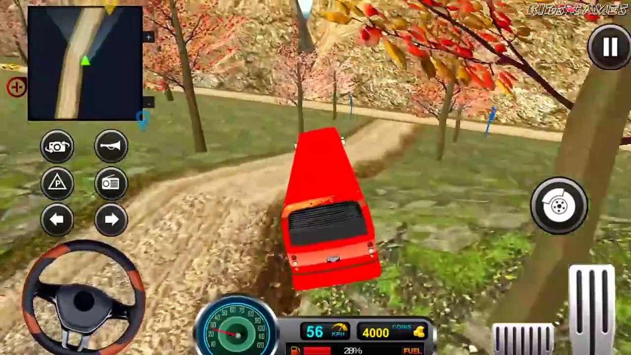 Uphill Offroad Bus Driving Simulator - Android GamePlay