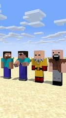 Help Herobrine Move Block VS Noob VS Notch VS Saitama