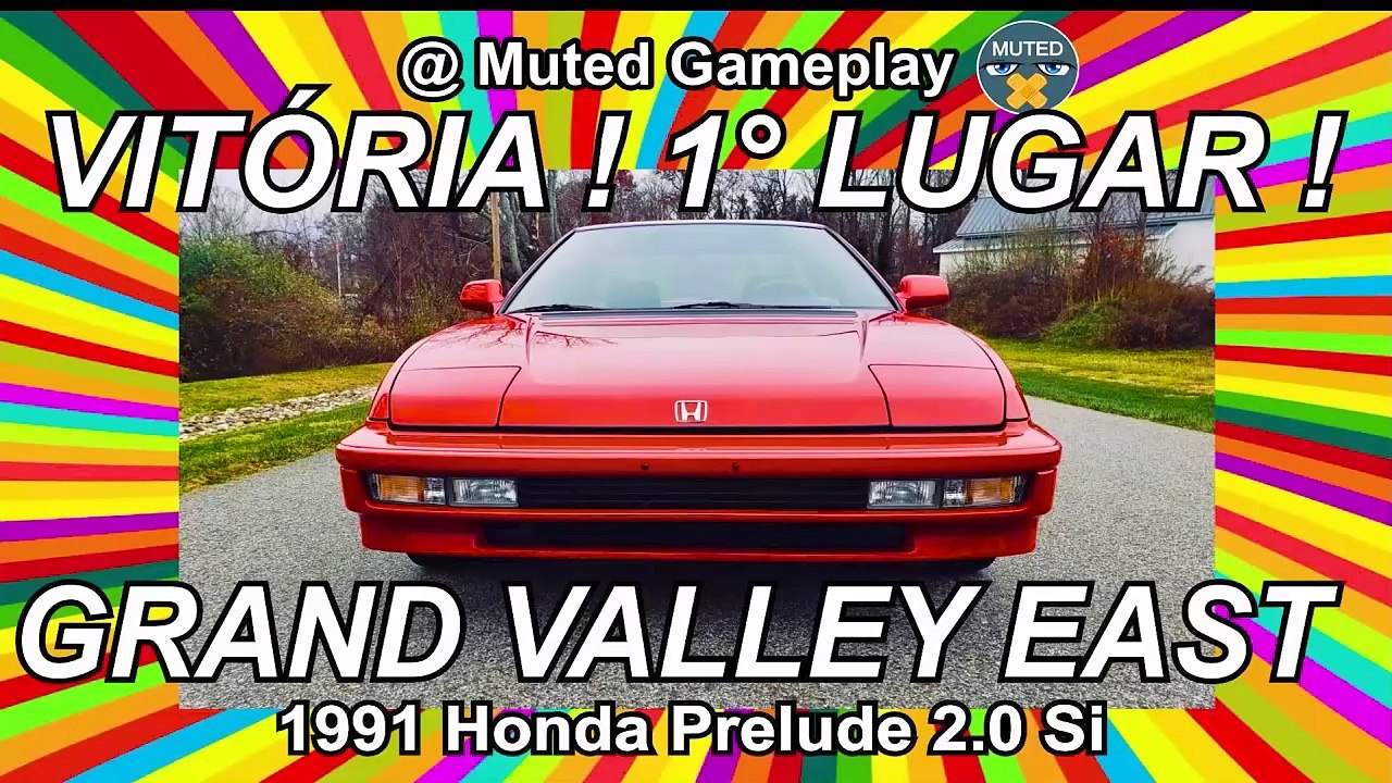 PASSEI em 1° Lugar GRAND VALLEY EAST y 1991 Honda Prelude 2.0 Si Gran Turismo 1 on PS1 #granturismo #granturismo1 #ps1 #retrogaming #childhoodmemories #nostalgia