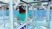 Herobrine Trapped Inside The Pool Filled With Realistic Water - Minecraft RTX