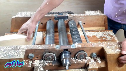 تصنيع تخانه فى المنزل من الخشب  | Manufacturing a mouse to clean wood at home