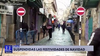 Belén atravesó una triste navidad ante la guerra entre Israel y Hamás