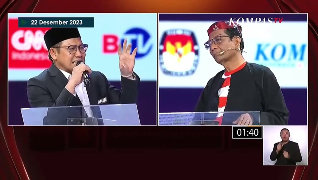 Mahfud MD vs Cak Imin: Kita Harus Realistis Per...