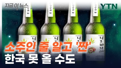 이거 소주 아닙니다! 태국 여행 시 절대주의 [지금이뉴스] / YTN
