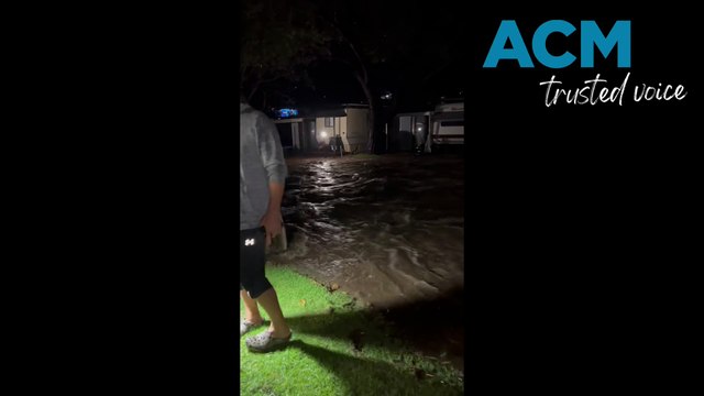 Kiama caravan park on Christmas night | December 25, 2023 | Illawarra Mercury