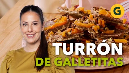 TURRÓN de GALLETITAS: IDEAL para la SOBREMESA de las FIESTAS | El Gourmet