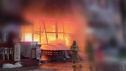 안산 음식점에서 불...8명 연기 흡입 / YTN