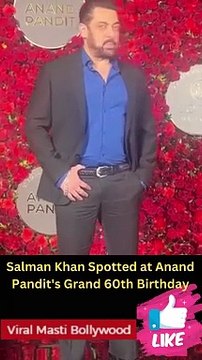 Bollywood Celebs Attend Anand Pandit's 60th Birthday Bash Viral Masti Bollywood