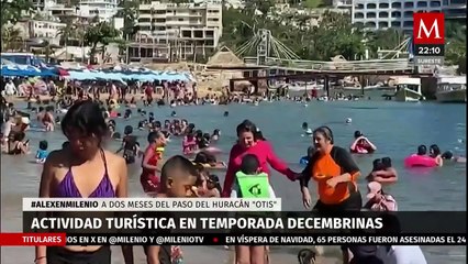 Tras dos meses de ‘Otis’, ocupación turística en Acapulco es baja